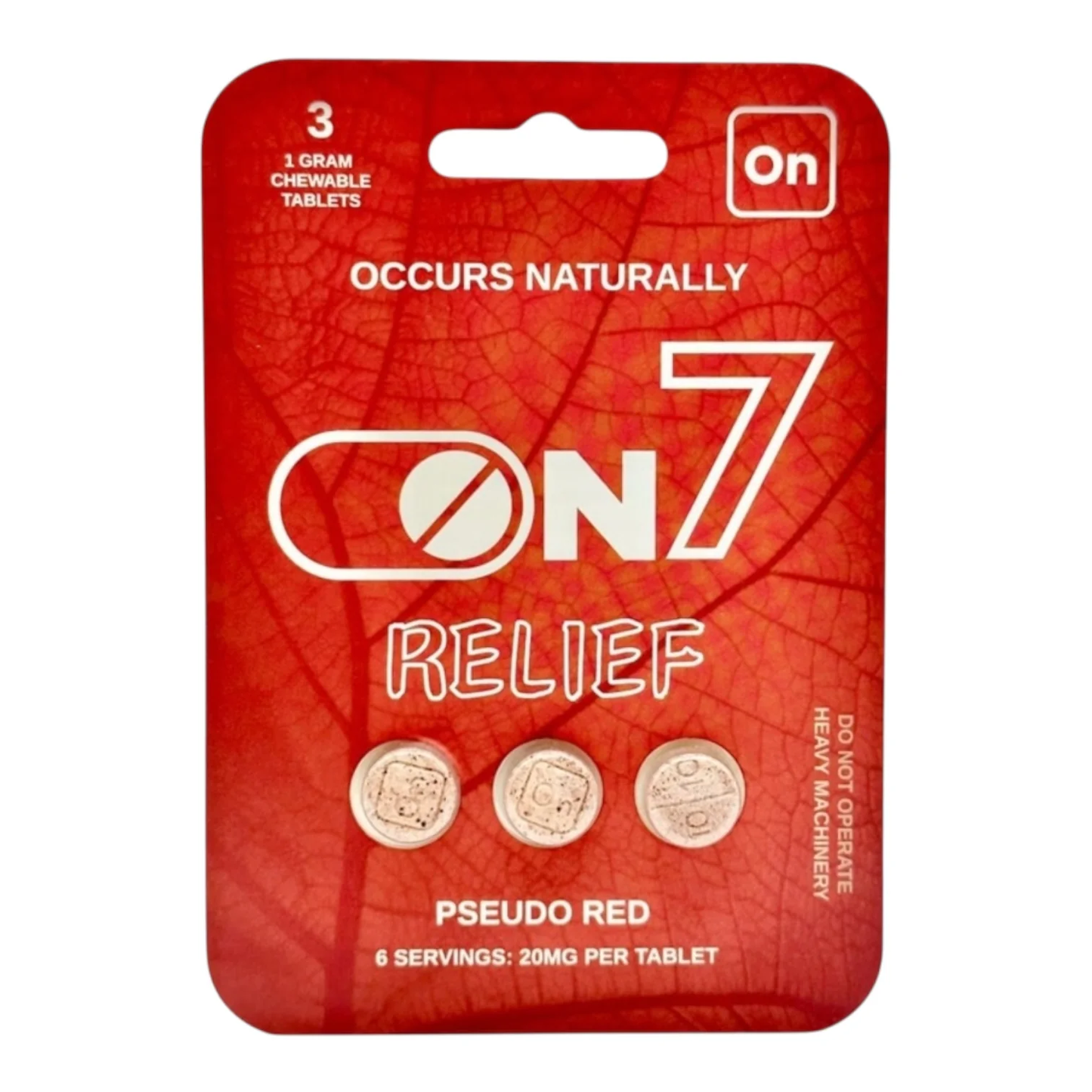 On7 7OH Kratom Extract Tablets (20 mg/tablet)