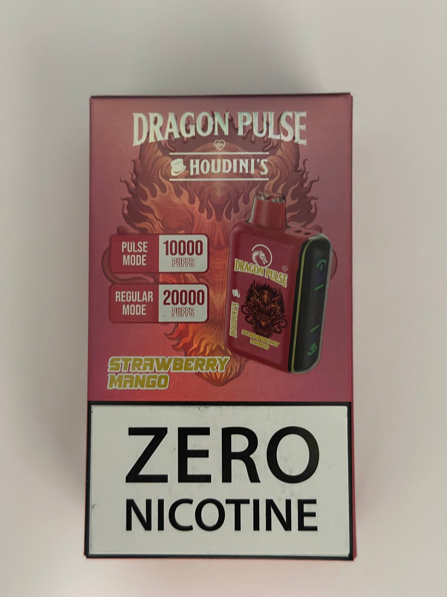 DragonPulse 0% Nicotine 20k Puffs