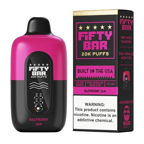 Fifty Bar 20k Puffs (Made in USA)