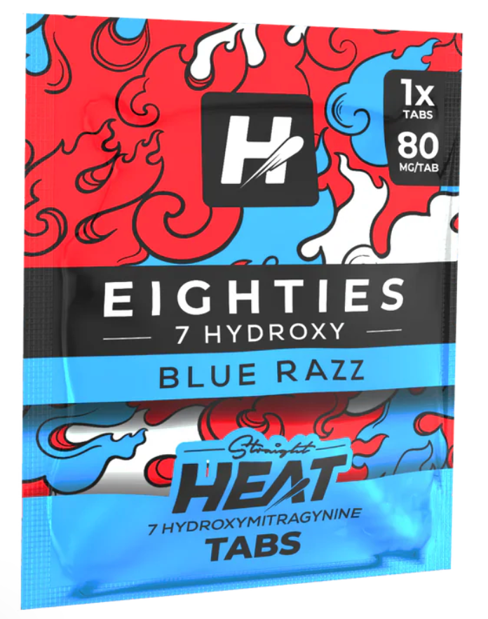 Straight Eighties 7-Hydroxie Tabs (1X tabs 80 mg per tab)