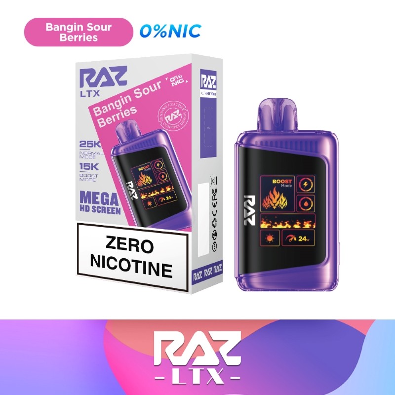 Raz 0% Nicotine 25k Puffs