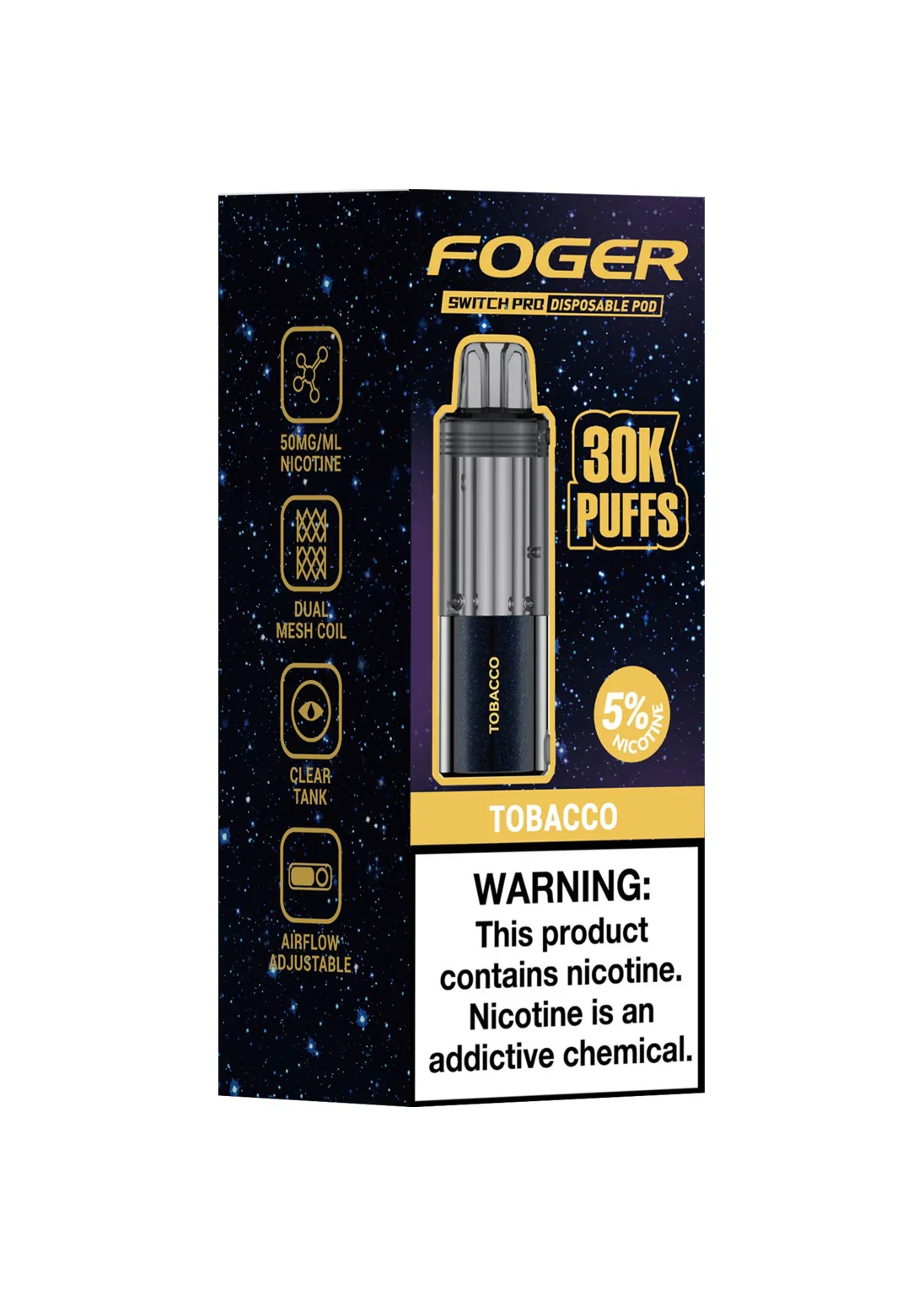 Foger Switch Pro - Disposable Pod