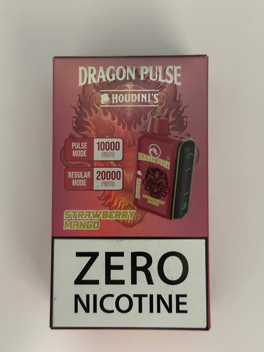 DragonPulse 0% Nicotine 20k Puffs