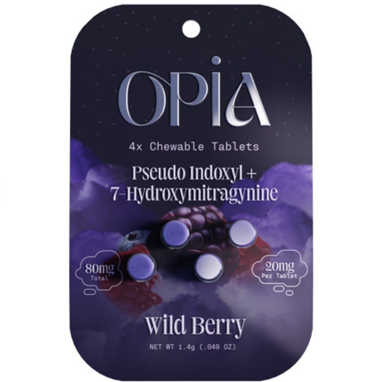 OPIA 7-Hydroxy Tablets 4 ct (80mg-120mg)