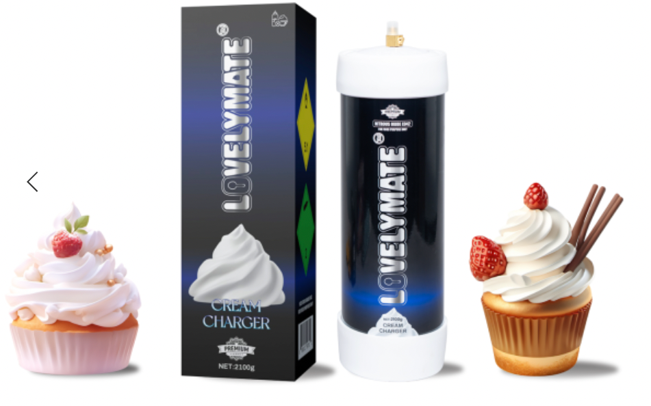 Lovelymate Whippit (Nitrous)- Whipped Cream Charger (2000 grams)