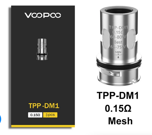 VooPoo TPP Coils (3pcs)