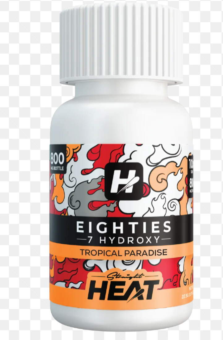 Straight Heat Eighties 7OH Tablets (800mg - 10 Count)