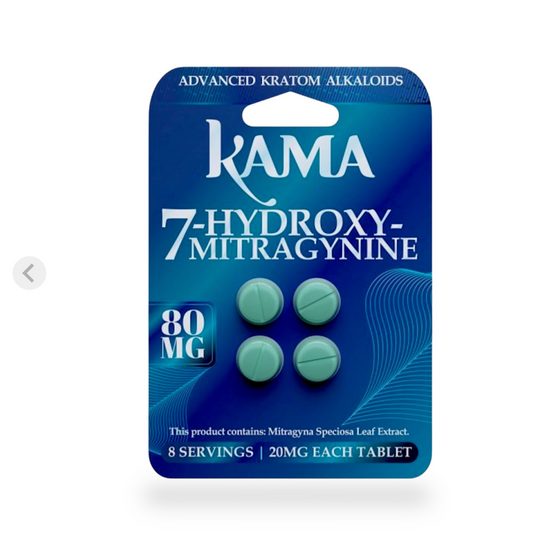 Kama 20mg 7-OH Chewable Tablets 4ct