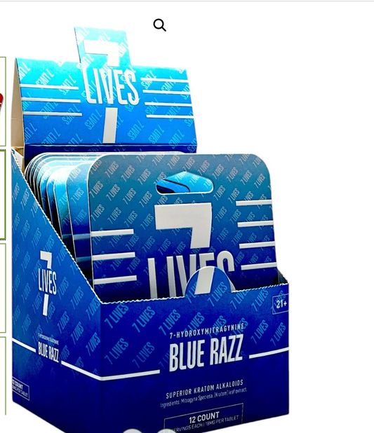 7 Lives 7-OH Kratom Tablets 18mg