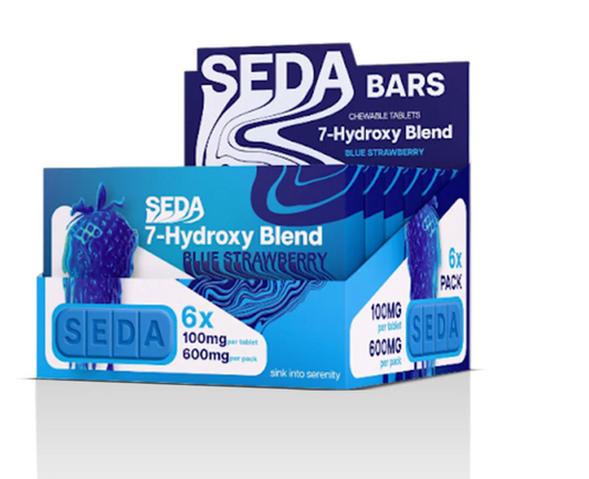 SEDA Bars 6ct 7OH Chewable Tabs 600mg