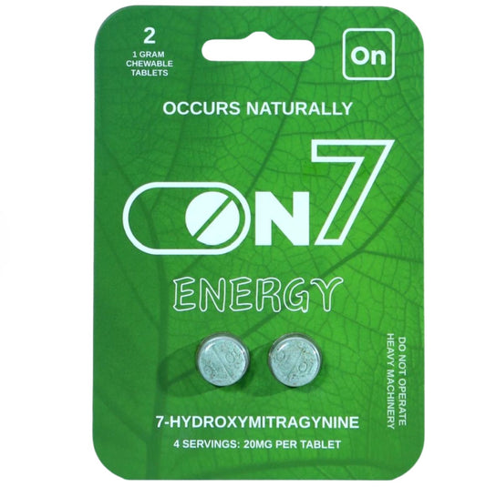 On7  7OH Kratom Extract Tablets (20 mg/tablet)